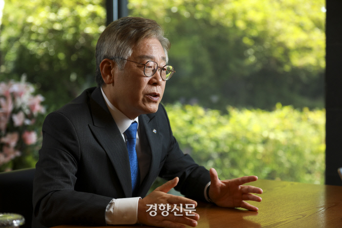 이재명 경기지사. 우철훈 선임기자