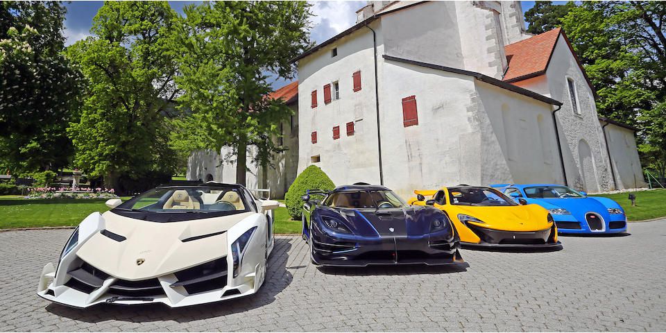 ‘40년 독재자’ 아들에게 압류한 슈퍼카 수십 대 경매 나온다(사진=본햄스 경매소 제공)