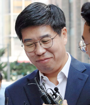 백원우 전 청와대 민정비서관연합뉴스