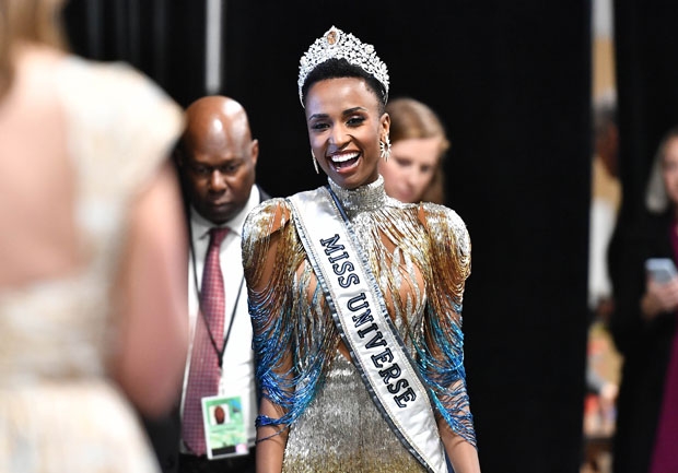 ‘2019 미스 유니버스’ 조지비니 툰지/사진=AFP 연합뉴스