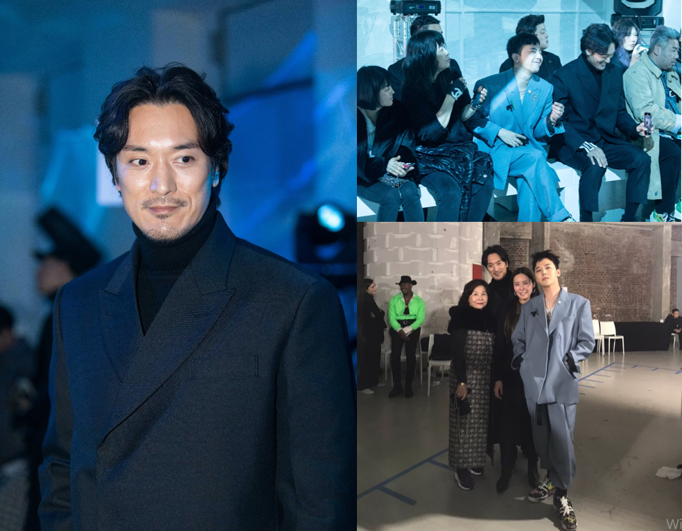 지드래곤 가족사진, 김민준♥권다미