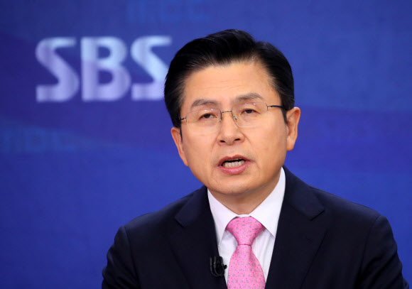 방송기자클럽 토론 참석한 황교안 - 미래통합당 황교안 대표가 1일 서울 양천구 목동동로 방송회관에서 열린 방송기자클럽 초청 토론회에서 발언하고 있다. 2020.4.1 연합뉴스