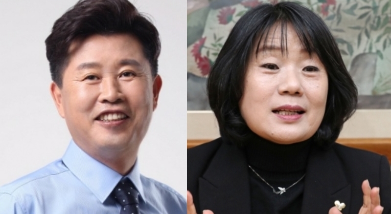 민주당 이규민 당선자와 윤미향 당선자  - 서울신문DB·연합뉴스