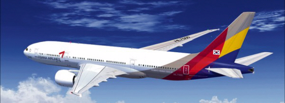 아시아나항공 항공기 - 서울신문 DB