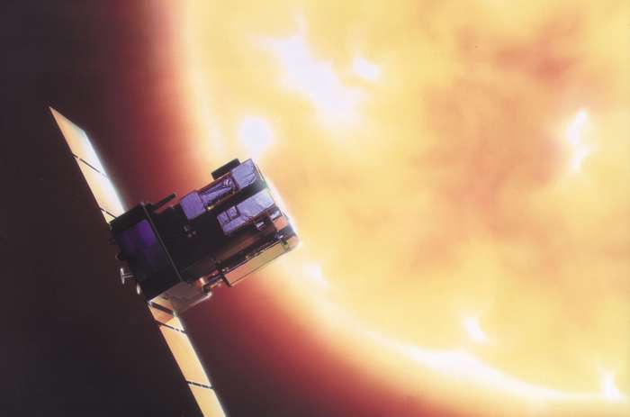 SOHO의 가상 이미지. 사진=ESA