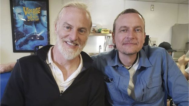 빅터 베스코보(왼쪽)와 켈리 월시가 20일(현지시간) 찍어 올린 셀피 사진이다.빅터 베스코보 제공영국 BBC 홈페이지 캡처