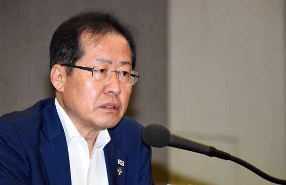 - 무소속 홍준표 의원. 서울신문 DB