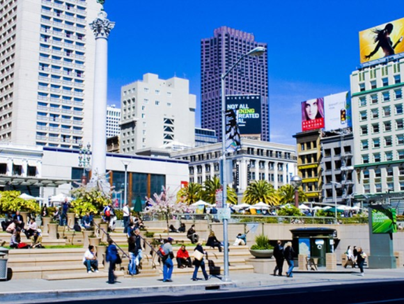 출처: 저스트고(Just go) 국가별 여행정보, 샌프란시스코 관광 명소 '유니온 스퀘어'