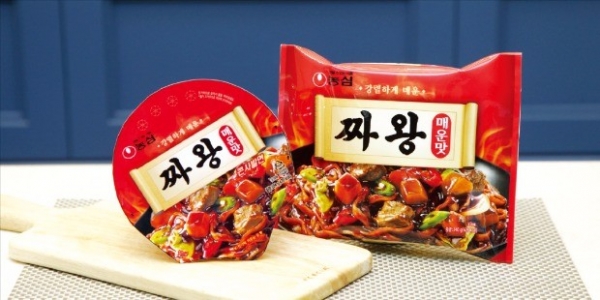 출처: 농심/ 짜왕 매운맛