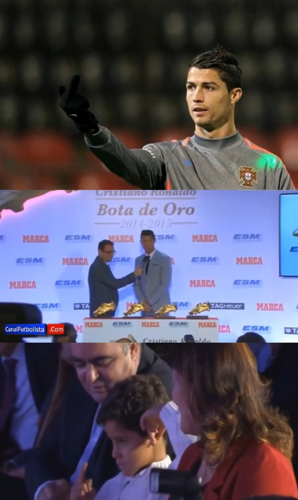 호날두의 기행과 그를 따라하는 아들출처: https://www.youtube.com/watch?v=tKQRZVATxt4 캡쳐