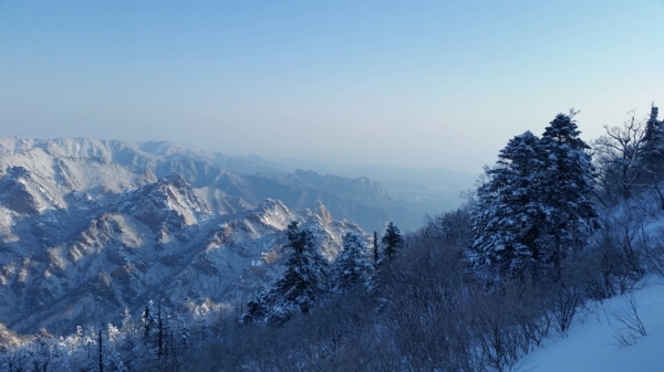 출처: 설악산국립공원 사무소 ㅣ [국내 겨울 여행] 환상적인 설국으로 떠나자! 국내 설경 명소 TOP 4...오대산 월정사, 설악산, 대청호 오백리길, 소백산국립공원