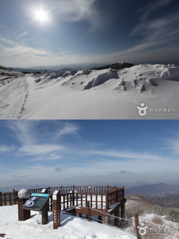 출처: 대한민국 구석구석 ㅣ  [국내 겨울 여행] 환상적인 설국으로 떠나자! 국내 설경 명소 TOP 4...오대산 월정사, 설악산, 대청호 오백리길, 소백산국립공원