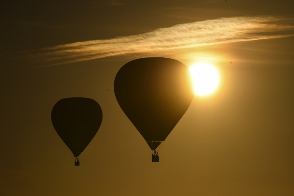 '캔버라 열기구 축제', 출처=EPA/LUCAS COCH/연합뉴스