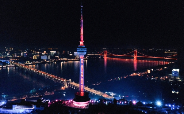 구산 TV타워, Xinhua/Chen Yehua/연합뉴스