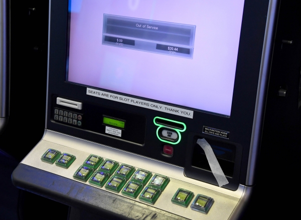 (사진출처=Ethan Miller/Getty Images/AFP/연합뉴스)'서비스 불가'가 된 슬롯머신