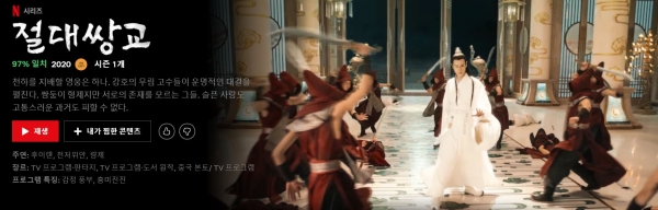 출처: 넷플릭스 홈페이지​​​​​​​​​​​​​​오늘 한국의 TOP 10 콘텐츠