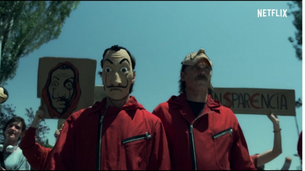 종이의 집 시즌 4 예고편 캡쳐