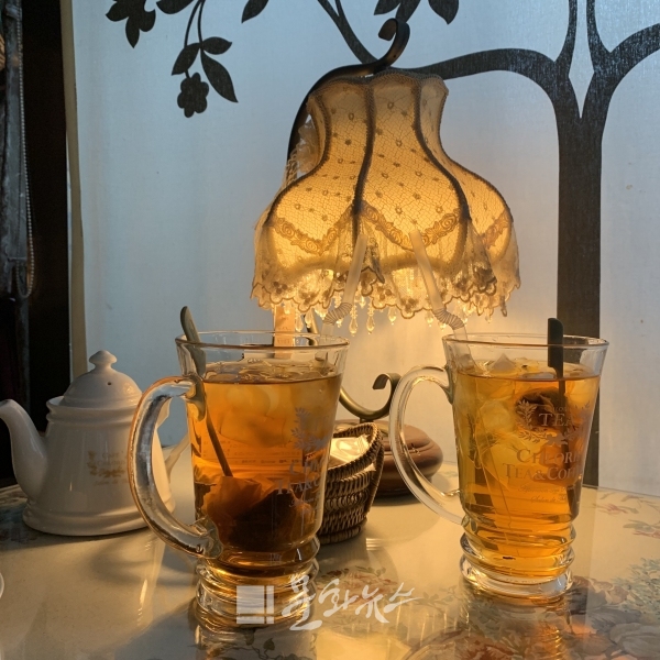 신촌 클로리스에서만 맛볼 수 있는 블렌딩 티