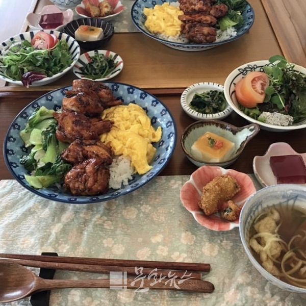 연희동 시오 삼색야끼도리 돈부리