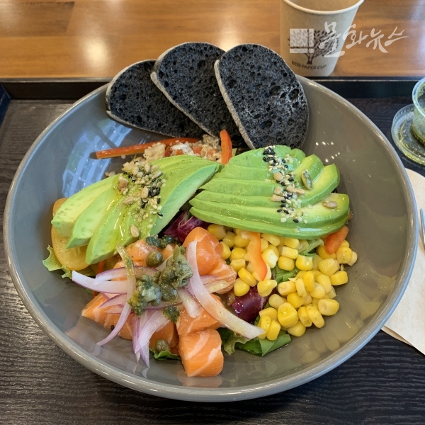 일산 샐러드전문점 그린매니저 아보카도연어샐러드보울