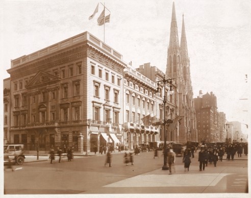 초기 뉴욕 5번가에 있던 뉴욕지사의 모습