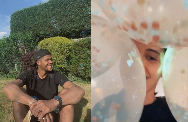 나오미 스콧은 사회 연결망을 통해 자신과 남편 조던 스펜스의 일상을 공유한다. 왼쪽부터 조던 스펜스, 나오미 스콧자료 출처 : 나오미 스콧 인스타그램