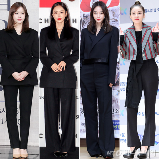 배우 한보름, 이다희, 한예슬, 산다라박 /사진=머니투데이 DB