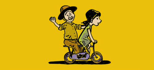 노무현재단이 서거 10주기를 맞아 내놓은 포스터에 삽입된 일러스트/사진=노무현재단 제공