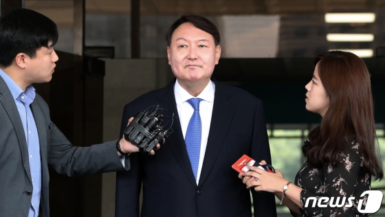 신임 검찰총장 후보자로 지명된 윤석열 서울중앙지검장/사진=뉴스1