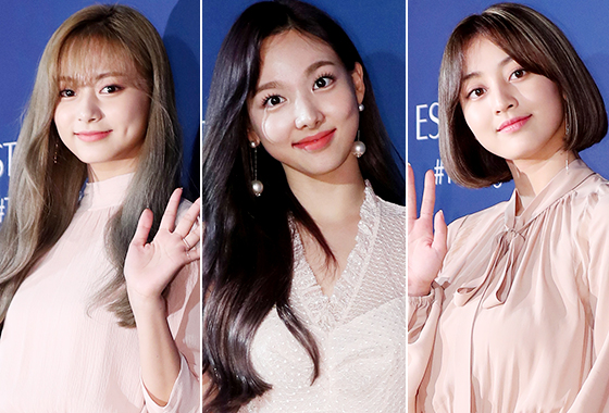 그룹 트와이스 쯔위, 나연, 지효/사진=김휘선 기자