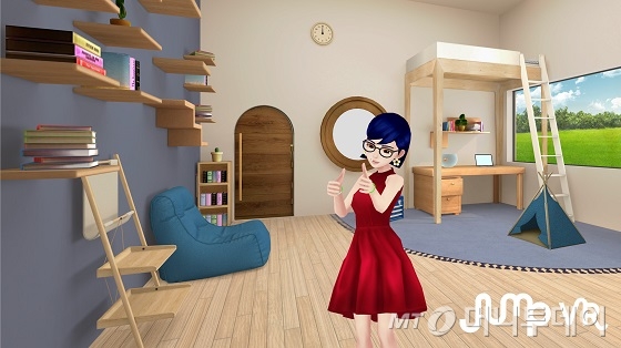 버추얼 소셜 월드 마이룸 모습/사진제공=SKT