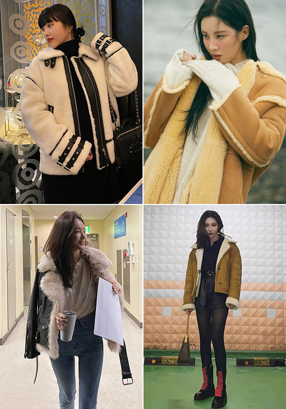 왼쪽부터 시계 방향으로 그룹 레드벨벳 조이, 가수 겸 배우 서현, 가수 선미, 그룹 다비치 강민경/사진=각 스타 인스타그램, 싱글즈&그림공작소