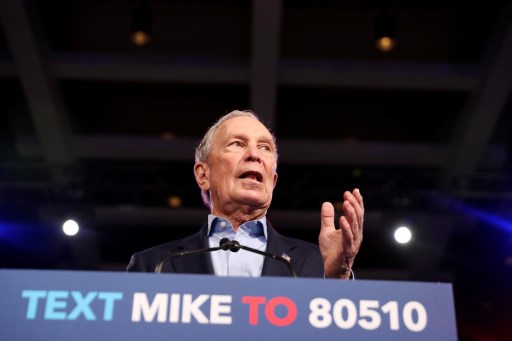 마이클 블룸버그 전 뉴욕시장/사진=AFP