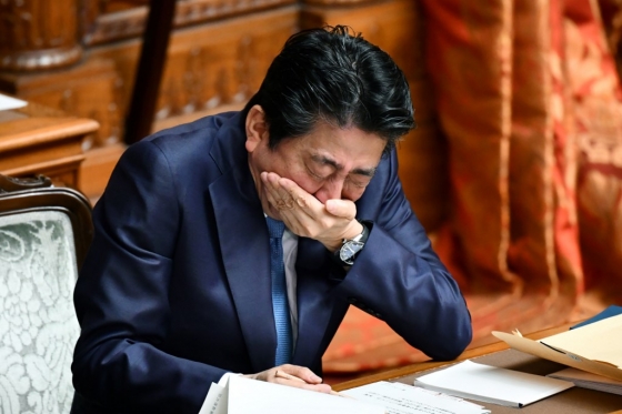 아베 신조 일본 총리. /사진=AFP.