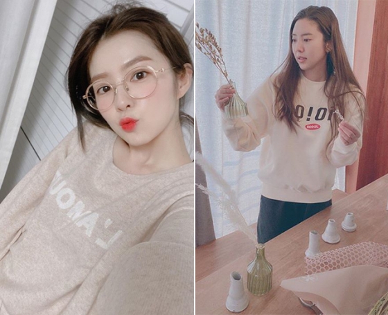 /사진=그룹 레드벨벳 아이린, 가수 손담비 인스타그램