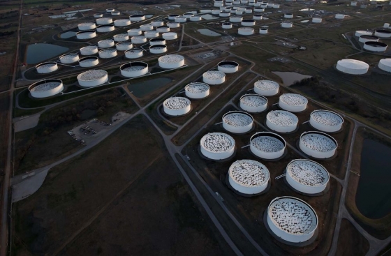 원유 저장고. /사진=블룸버그통신