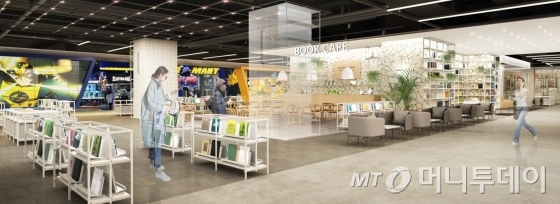 이마트가 13일 문여는 의왕점에 마련된 컬처라운지 조감도 /사진제공=이마트