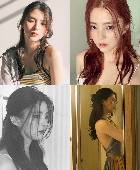 배우 한소희/사진=배럴, 한소희 인스타그램