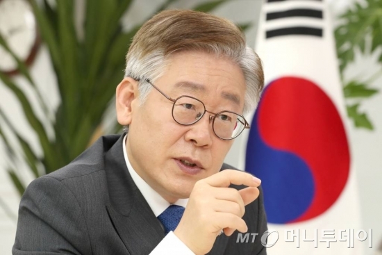 이재명 경기도지사 인터뷰 / 사진=수원(경기)=이기범 기자 leekb@