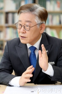 이재명 경기도지사. /사진=수원(경기)=이기범 기자 leekb@