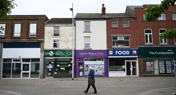 영국 서부 거리 풍경./사진=AFP