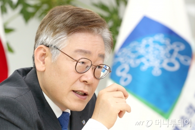이재명 경기도지사/ 사진=수원(경기)=이기범 기자 leekb@