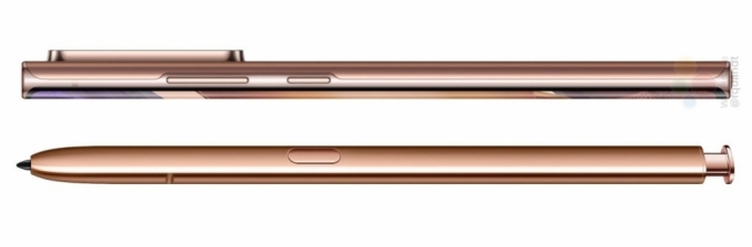 갤럭시노트20 울트라 옆면과 S펜 /사진=윈퓨처