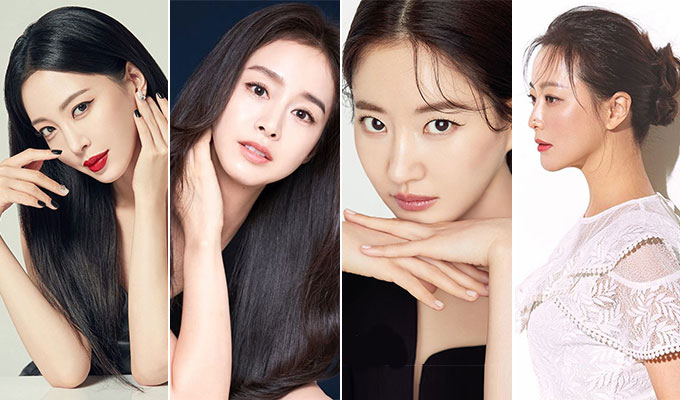 배우 한예슬, 김태희, 김사랑, 김희선/사진=각 스타 인스타그램