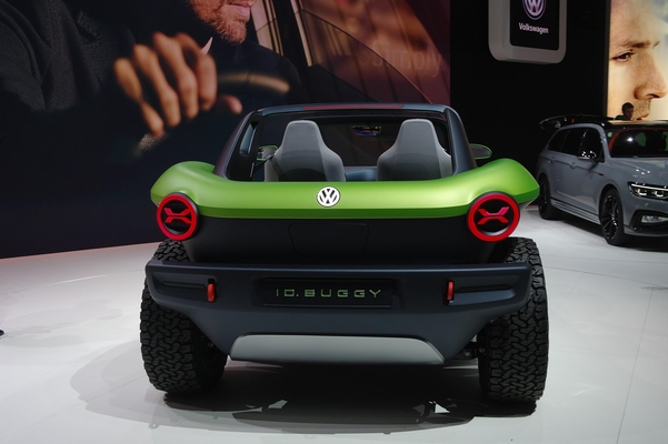 폴크스바겐의 전기차 I.D. 버기 콘셉트카. /이창환 기자