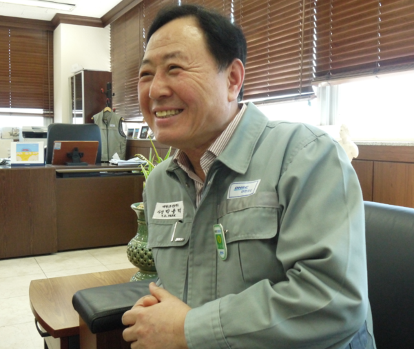 박용덕 대한조선 사장./해남=한동희 기자