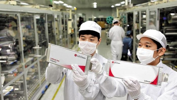 LG화학의 배터리. /LG화학 제공