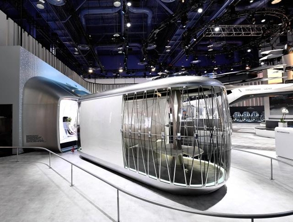 현대차가 CES 2020에서 전시한 자율주행 셔틀 PBV/현대차 제공