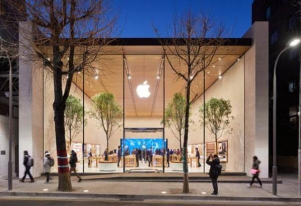 서울 강남 가로수길 애플스토어 매장 전경. /조선DB