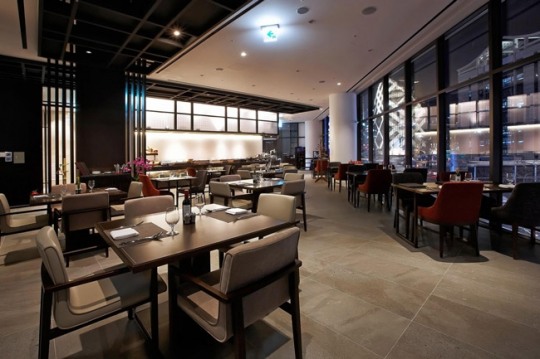 호텔내 브런치 뷔페 전경(사진=엔트라호텔 제공)